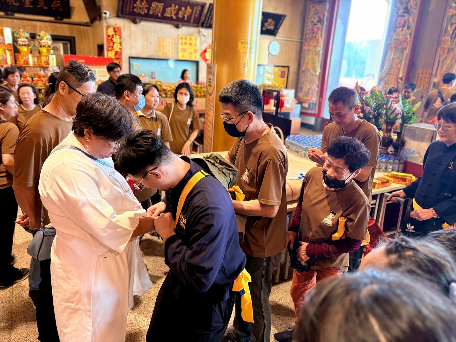 蓮花元帥開斧滿3年回麻豆代天府、麻豆太子宮、西羅殿感恩暨會香