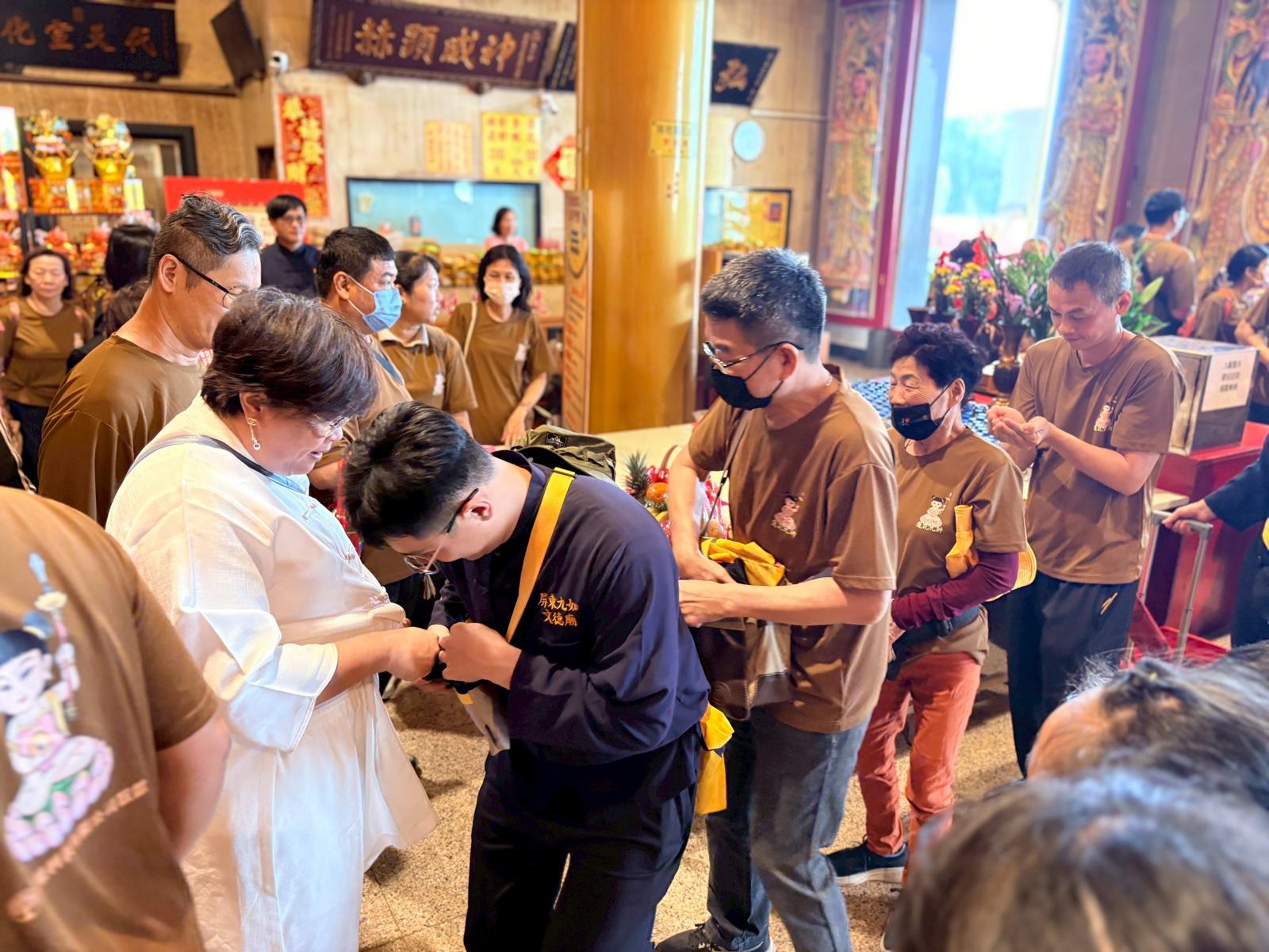 蓮花元帥開斧滿3年回麻豆代天府、麻豆太子宮、西羅殿感恩暨會香