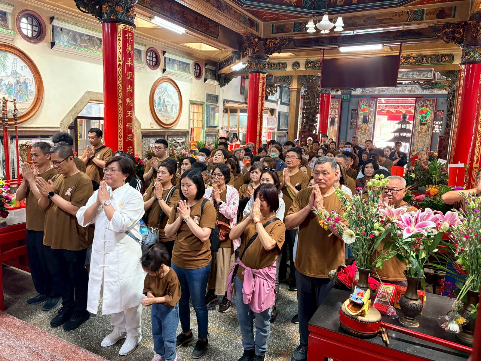 蓮花元帥開斧滿3年回麻豆代天府、麻豆太子宮、西羅殿感恩暨會香