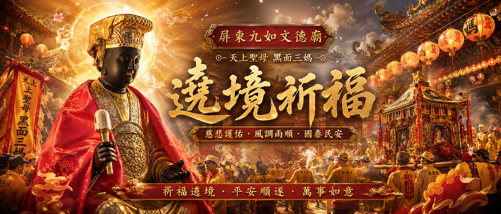 【三媽要熱鬧囉！115年繞境平安祈福】